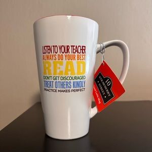 Teacher Coffee Latte Mug -Teacher Gift- Back to School NWT